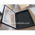 Hot sale wholesale custom black wooden folding hinged combination folding picture photo frame for home decoration